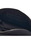 Cassandre Classic Canvas Leather Belt Bag Black - SAINT LAURENT - BALAAN 10