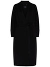 Color CALLA belted wool coat black 2390160839 013 - MAX MARA - BALAAN 2