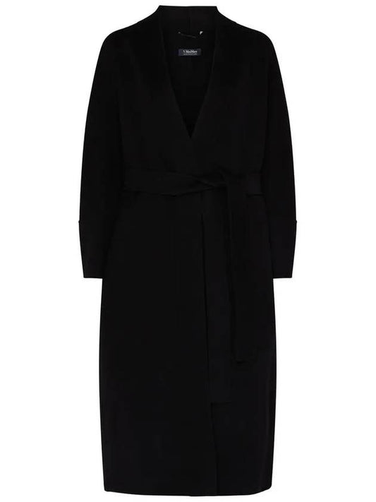 Color CALLA belted wool coat black 2390160839 013 - MAX MARA - BALAAN 1