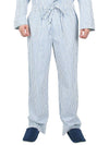 Poplin Striped Pajama Pants SWP PB - TEKLA - BALAAN 2