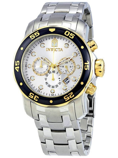 Invicta Pro Diver Chronograph Silver Dial Men's Watch 80040 - INVICTA - BALAAN 1