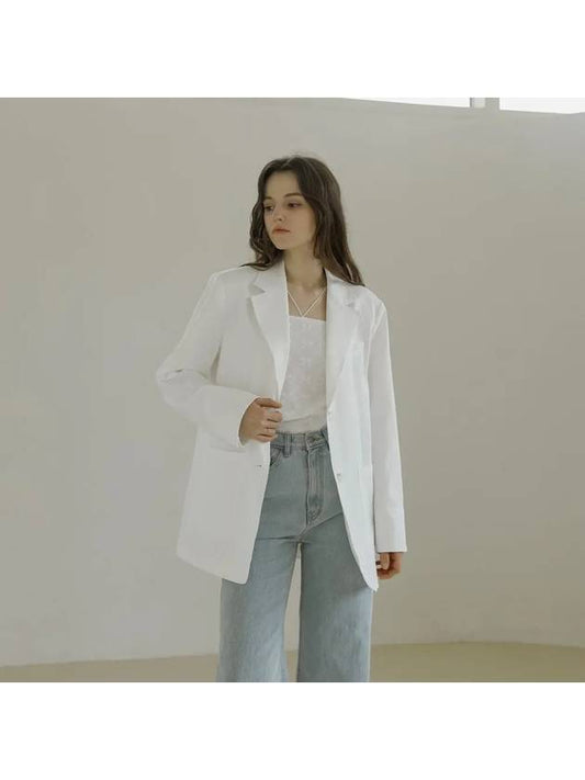 Cotton tailored jacket - KELLY DONAHUE - BALAAN 1
