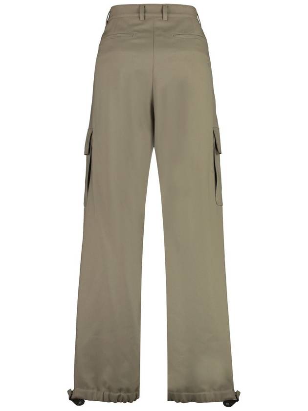 OW EMB Drill Cargo Pants OMCF037F23FAB004 6161 BEIGE BEIGE B0170476430 - OFF WHITE - BALAAN 3