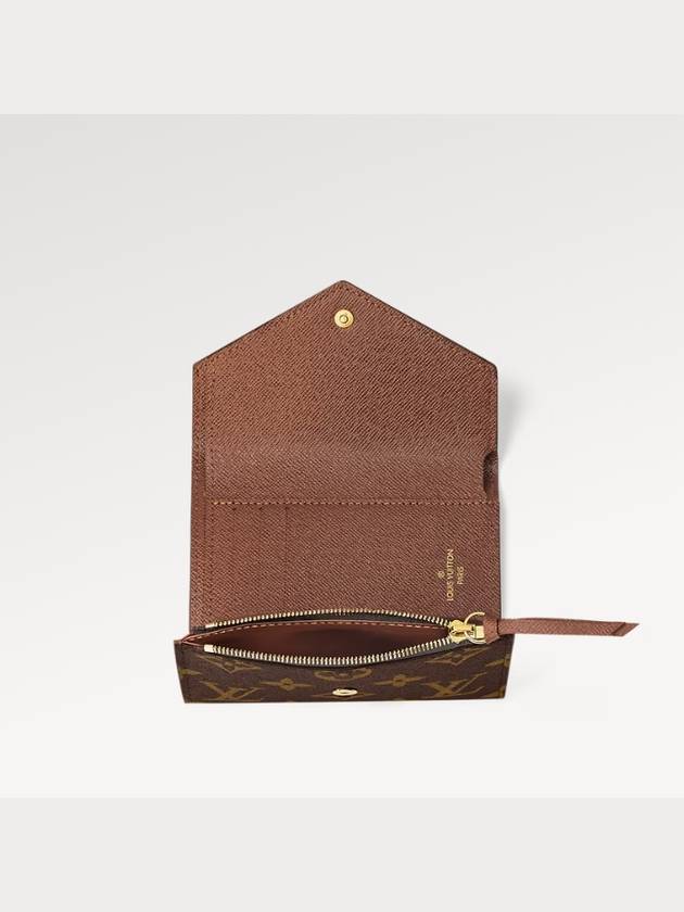 Victorine Monogram Half Wallet Brown - LOUIS VUITTON - BALAAN 5