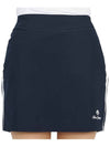 Women's Golf Moment Pleated Skirt Navy - HORN GARMENT - BALAAN 7