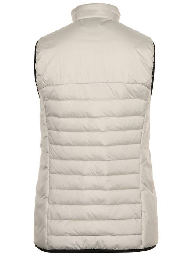 Padded Regular Fit Water-Repellent Fabric Vest Light Beige - HUGO BOSS - BALAAN 3