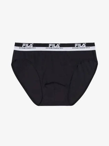 UNDERWEAR Essential Basic Cotton Men s Briefs FI4BFF1604MBLK - FILA - BALAAN 1