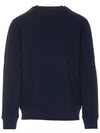 Fox Head Patch Regular Sweatshirt Midnight Blue - MAISON KITSUNE - BALAAN 3