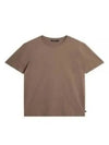 Sid Basic Short Sleeve T-Shirt Walnut - J.LINDEBERG - BALAAN 2