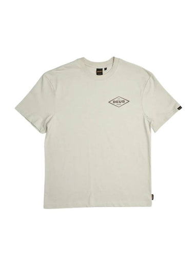 Old Custom Short Sleeve T-Shirt Ivory - DEUS EX MACHINA - BALAAN 1