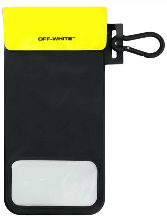 Men's Off-White Waterproof Logo-Print Vinyl Phone Case - OFF WHITE - BALAAN 2