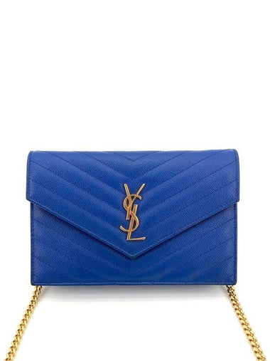 Monogram Envelope WOC Cross Bag 393953 - SAINT LAURENT - BALAAN 1