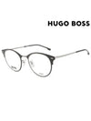 Glasses Frame BOSS1145F 003 Round Titanium Men Women Glasses - HUGO BOSS - BALAAN 1