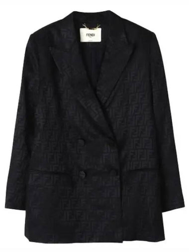 black silk jacket - FENDI - BALAAN 1