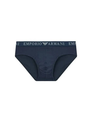 UNDERWEAR Men s Embossed Logo Band Briefs Marine - EMPORIO ARMANI - BALAAN 1