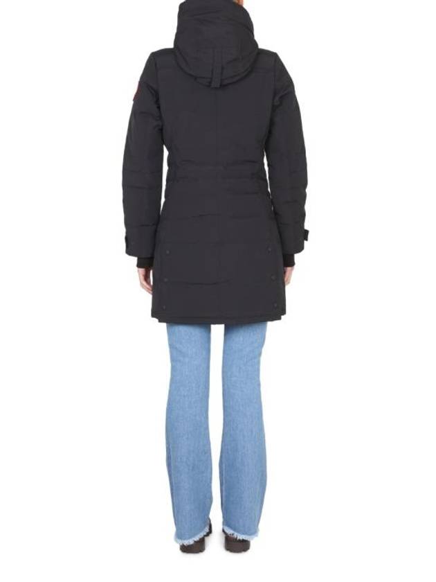 Lorette Hooded Padding Parka Black - CANADA GOOSE - BALAAN 4