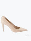 Women's Rockstud Patent Leather Pumps Pink - VALENTINO - BALAAN 2