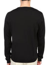 Horsebit Intarsia Wool Knit Top  Black - GUCCI - BALAAN 5