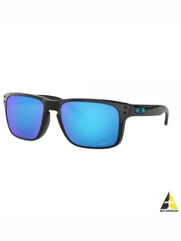 Holbrook Polished Black W Prism Sapphire OO9102 F5OO9102 F555 - OAKLEY - BALAAN 1