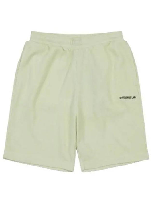 Logo Shorts Pants Lucid Green - HELMUT LANG - BALAAN 1
