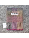 Check Mohair Muffler Fuchsia Lilac Pink - ACNE STUDIOS - BALAAN 3