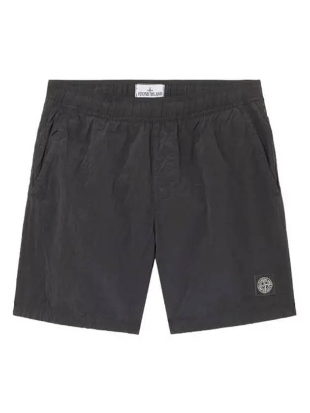 Nylon Metal Econyl Swim Shorts Black - STONE ISLAND - BALAAN 2