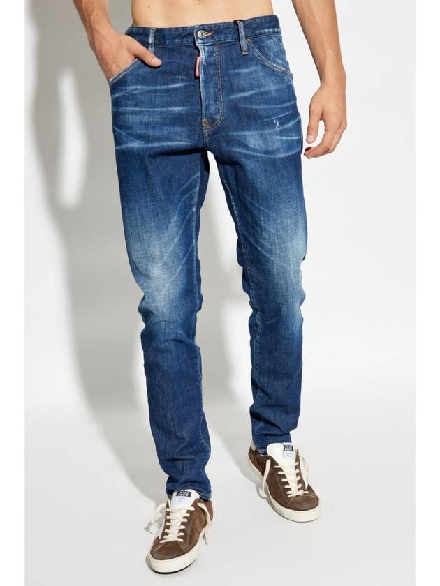 Basic Washing Skater Jeans Blue - DSQUARED2 - BALAAN 5