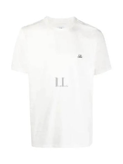 30/1 Jersey Logo Short Sleeve T-Shirt White - CP COMPANY - BALAAN 2