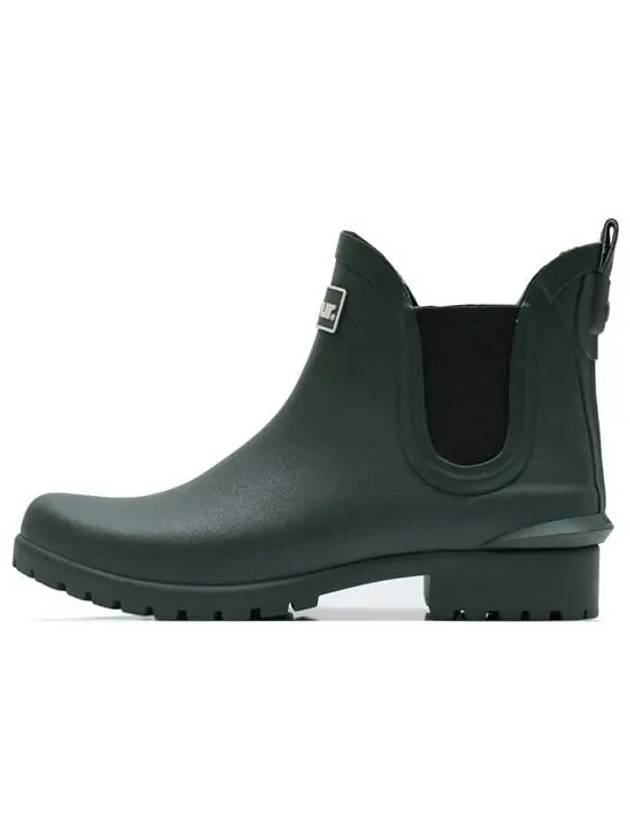 Wilton Wellington Chelsea Rain Boots Green - BARBOUR - BALAAN 3