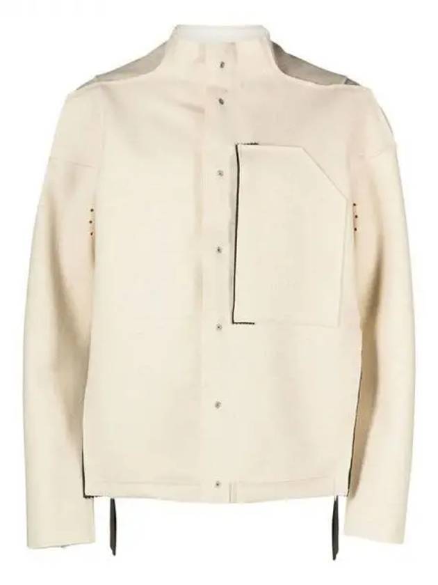 BRUEL white wool jacket 271422 - ACRONYM - BALAAN 1