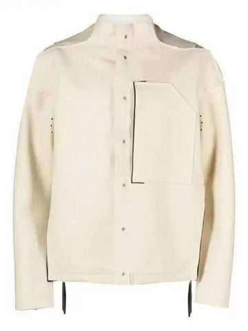 BRUEL white wool jacket 271422 - ACRONYM - BALAAN 1