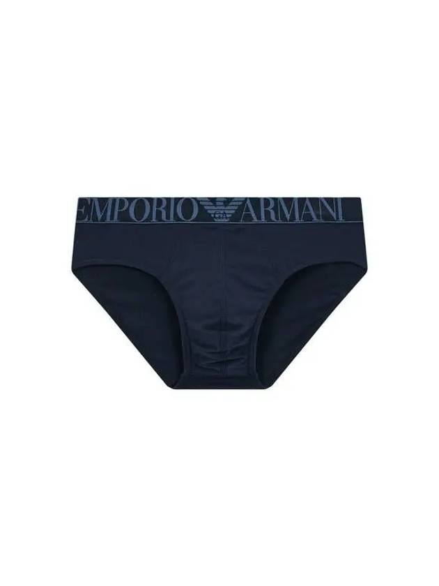 UNDERWEAR Men s Jacquard Logo Band Briefs Marine - EMPORIO ARMANI - BALAAN 1