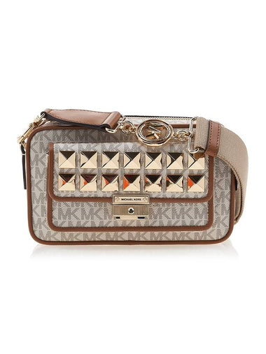 Studded Bradshaw Shoulder Bag Vanilla - MICHAEL KORS - BALAAN 1