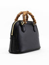 Diana Mini Tote Bag Black Leather - GUCCI - BALAAN 4