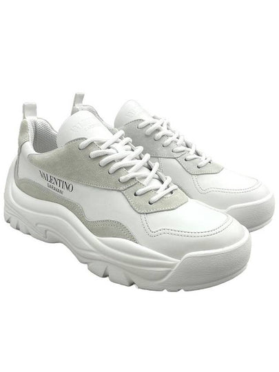 Men's Banshee Gumboy Low Top Sneakers White - VALENTINO - BALAAN 2