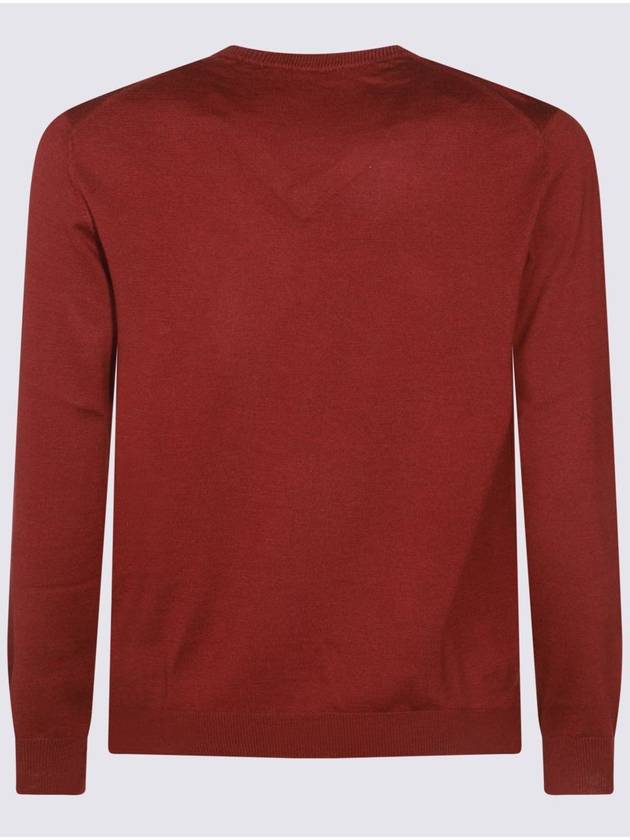 Cruciani Red Wool Knitwear - CRUCIANI - BALAAN 2