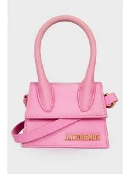 Le Chiquito Signature Mini Tote Bag Neon Pink - JACQUEMUS - BALAAN 2