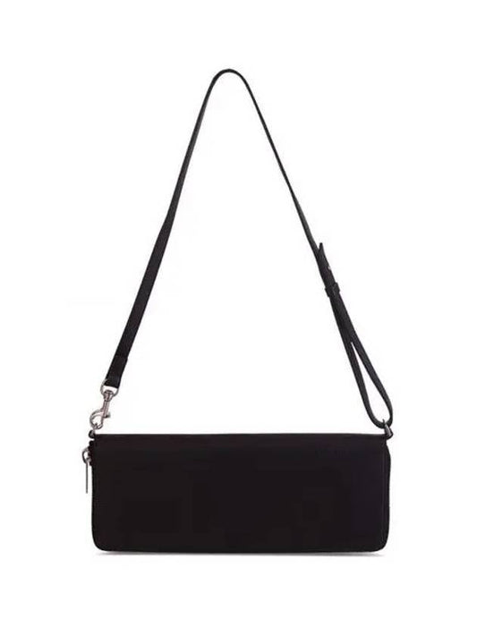 Rishi Strap Clutch Bag Black - BALENCIAGA - BALAAN.