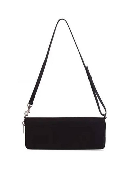 Rishi Strap Clutch Bag Black - BALENCIAGA - BALAAN 1