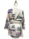 Logo printed cardigan P74736 K10718 NN056 - CHANEL - BALAAN 3