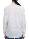 CD Embroidered Cotton Shirt White - DIOR - BALAAN 5