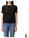 Lettera Short Sleeve T-Shirt Black - MAX MARA - BALAAN 2