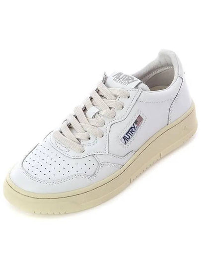 Medalist Leather Low Top Sneakers White - AUTRY - BALAAN 2