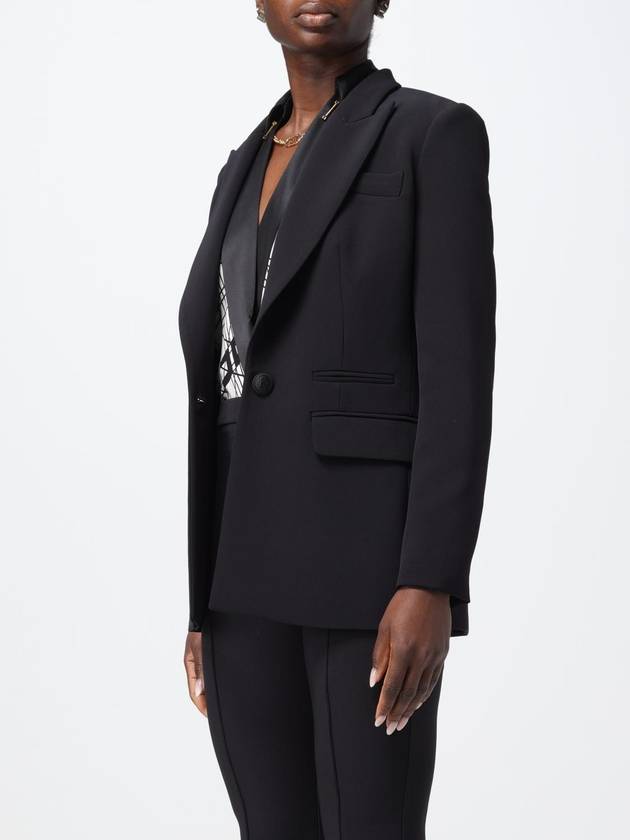 Blazer Elisabetta Franchi in crêpe - ELISABETTA FRANCHI - BALAAN 4