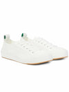 Vulcan Canvas Low Top Sneakers White - BOTTEGA VENETA - BALAAN 3