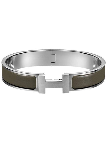 Click HH Bracelet Palladium Etain Mat - HERMES - BALAAN 1