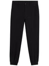 Cuff Mid-Rise Track Pants Black - J.LINDEBERG - BALAAN 2