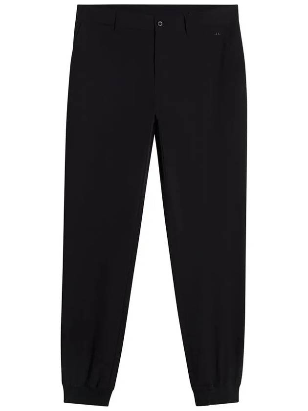 Cuff Mid-Rise Track Pants Black - J.LINDEBERG - BALAAN 2