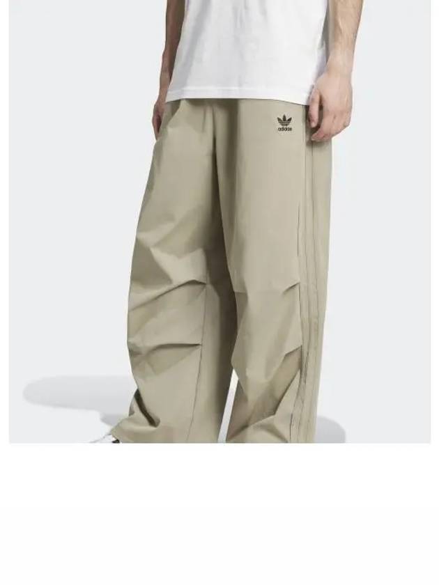 Parachute Drawstring Wide Pants Beige - ADIDAS - BALAAN 2