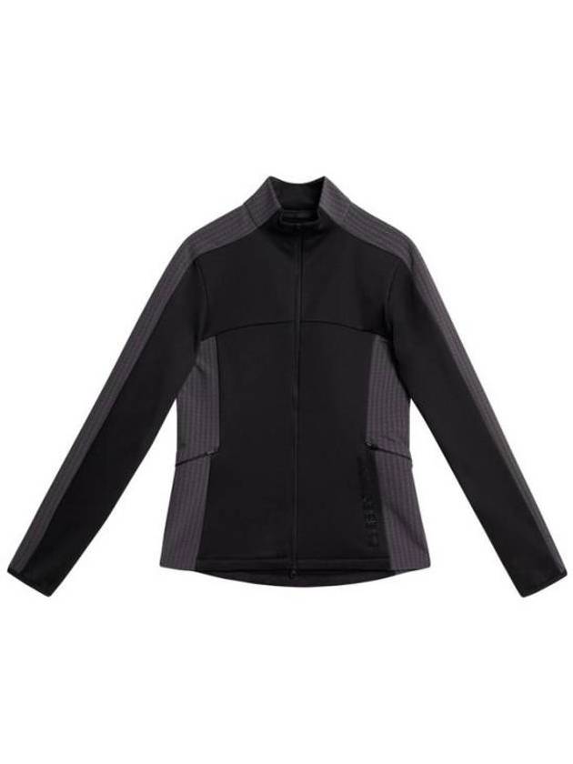 Women's Nina Hybrid Mid-Layer Zip-Up Jacket Black - J.LINDEBERG - BALAAN 2